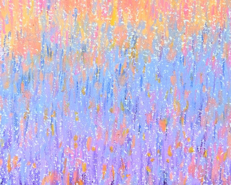 Oil Pastels Abstract Art